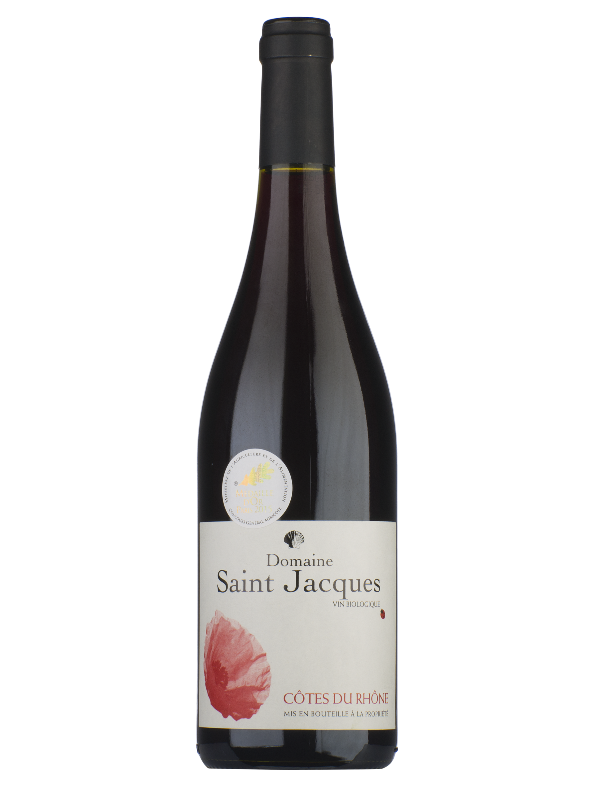 Domaine St Jacques Organic Cotes du Rhone Rouge